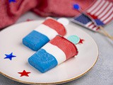 Red White and Blue Popsicles