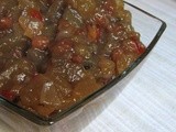 Pikantan chutney (čatni) od patlidžana
