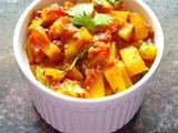 Aloo Tamatar Ki Sabzi | Potato and Tomato Curry for Poori | Aloo Tamatar Curry