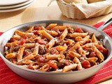 Guest Post: Mona from Alexia Foods, One Skillet Italian Sausage Pasta