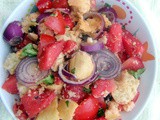New Vlog Post: Panzanella With a Tropical Twist