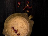 Paal Payasam / Indian rice & milk Kheer