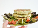 Goat Cheese and Zucchini fritters