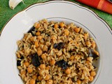 10 Mins Garlic Rice / Garlic Chickpeas Rice / Poondu Sadam