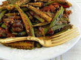 Achari Bhindi Recipe / Pickled Okra Fry