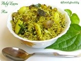 Betel leaves rice / vetrilai sadham / herbal rice recipe
