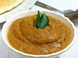 Brinjal Chutney Recipe / Kathirikkai Chutney