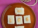 Coconut Burfi / Thengai Burfi Recipe / Easy Diwali Sweet