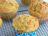 Easy Mango Coconut Muffins Recipe / Eggless Cupcakes