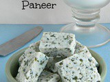 Homemade Methi Flavored Paneer / How to make flavored paneer using yogurt