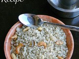 Milagu Aval Recipe | Pepper Poha (Rice Flakes) | Aval Recipe For Breakfast