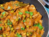Mushroom Matar Recipe / Mushroom Peas Curry