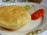 Quick Bhatura Recipe / Chola Poori Without Yeast