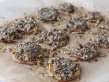 Herb Crusted Sweet Potato Rounds  ///  Zoete Aardappel Rondjes met Kruidenkorst