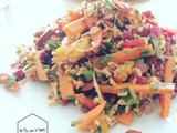 Rainbow salad – vegan