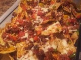 Freakangel Cooks: Hot and Heavy Mozza Nachos