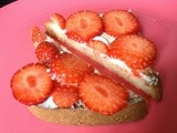 Gluten Free Strawberry Cheesecake Toast