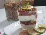 Guest Post: Inga's Healthy Yogurt Parfait w/ Figs & Sesame Oat Crunch