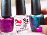 Opi Nail Polish Review - Purple & Turquiose