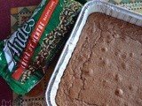 Andes Peppermint Topped Brownies