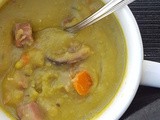 Split Pea & Ham Soup - Pressure Cooker & Stove