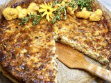 Chantarelle quiche in rye crust – Kanttarellipiirakka ruispohjalla