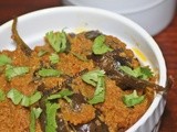 Easy Spicy Eggplant/Baingan Masala(no stuffing)