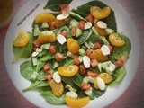 Spinach  Salad with Mandarin Oranges