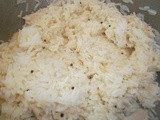 Rice perfumed with lemon and spicies