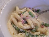 Penne with Pancetta and Asparagus