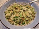 Shredded Ginger Brussels Sprouts