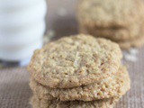 Crunchy Coconut Oatmeal Cookies