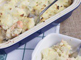 Easy Potato And Seafood Chowder Pie