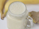 Simple Banana Smoothie With Ginger