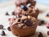 Chocolate Cranberry Muffins ( Williams Sonoma )