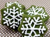 Green Tea Shortbread Cookies