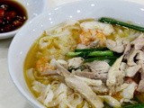 Ipoh Kai See Hor Fun / Chicken Kway Teow Soup ( 鸡丝河粉）