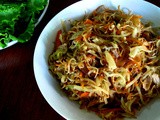 Jiu Hu Char ( Stir Fry Jicama with Dried Cuttlefish )