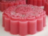 Red Beans Crystal Jelly Mooncakes