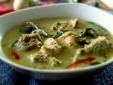 Thai Green Curry Chicken ( Gang Kew Waan Gai )