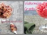 Frozen Fruit Granitas