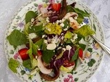 Strawberry and Steak Salad: Holiday Recipe Club