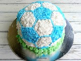 Ball Cake | No Fondant Ball Cake | Birthday Cake for Boys | Foot Ball Cake