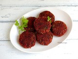 Beetroot Cutlet | How to make Beetroot Cutlet