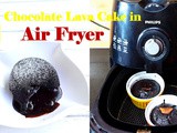 Chocolate Lava Cake in Air Fryer | Lava Cake | How to make a Lava Cake