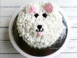 Dog Cake | Easy Dog Face Cake | Puppy Cake | How to make a Dog Cake | Puppy Cake Tutorial