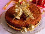 Eggless Christmas Fruit Cake | Eggless Plum Cake