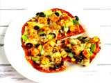 Instant Veg Pizza | Easy Thin Crust Paneer Pizza Recipe | Tawa Pizza | No Yeast Pizza