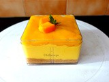 Mango Cheesecake Box | Cheesecake without Agar agar or Gelatin