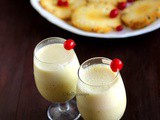 Pineapple Milkshake | Easy Milkshake Recipes